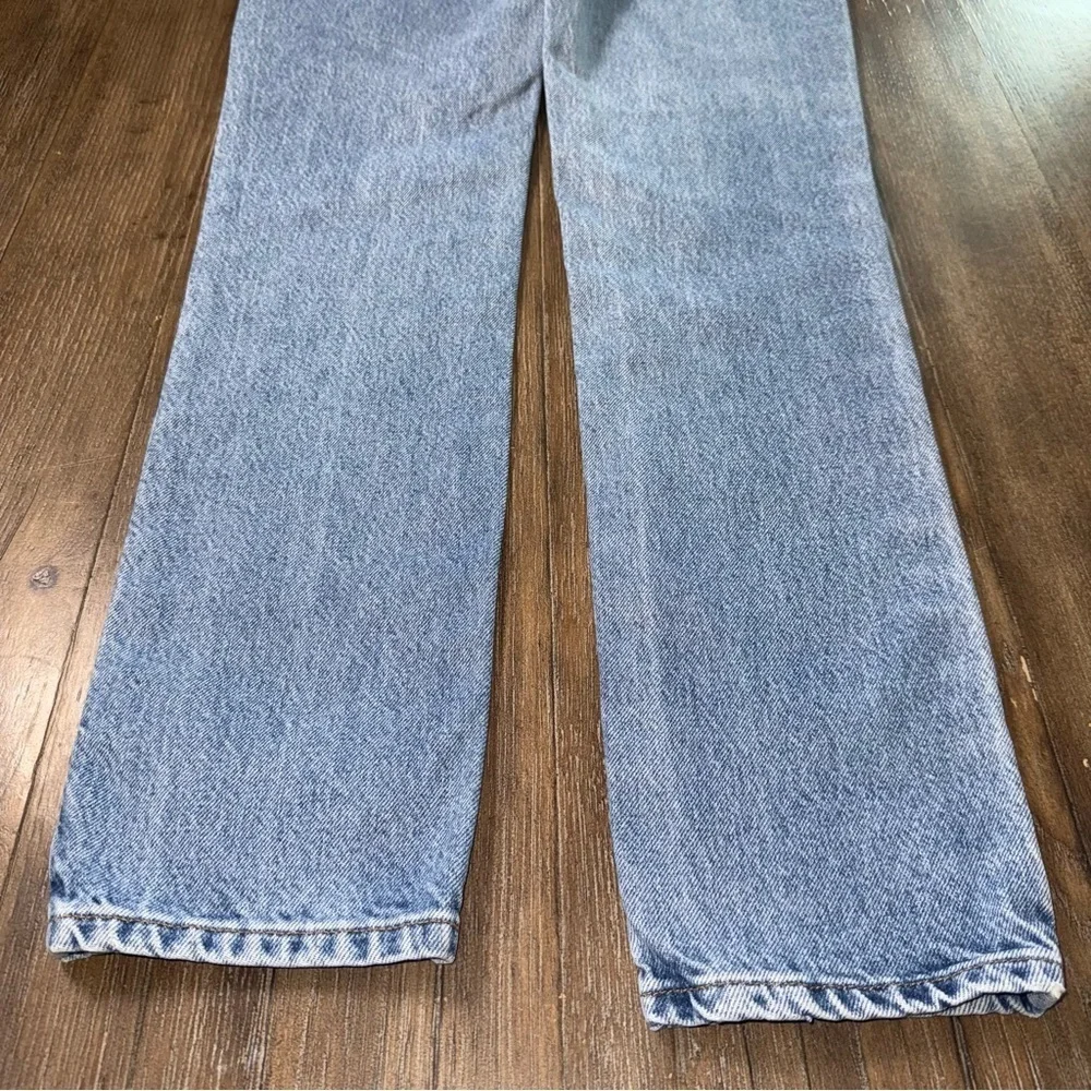 Vintage calvin klein mom jeans high rise straight leg 90s blue